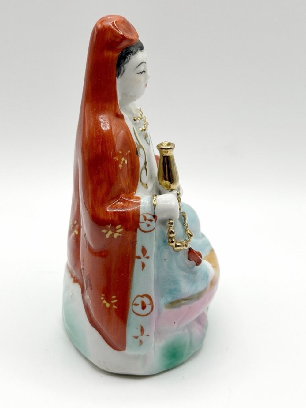 Chinese Guanyin bodhisa Porcelain Statue 1960’s - Picture 4 of 5